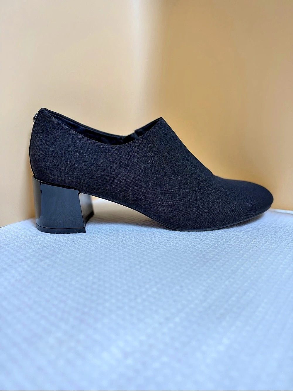 Anne Klein Black Block Heel Ankle Shoes Women’s US 10